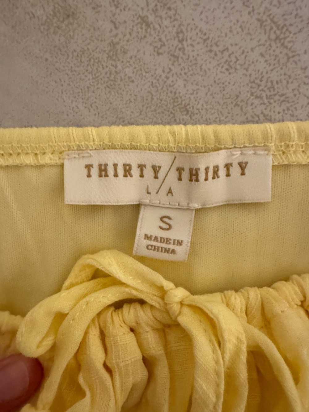 Yellow Woman’s Ruffle Dress - Picture 2 of 5